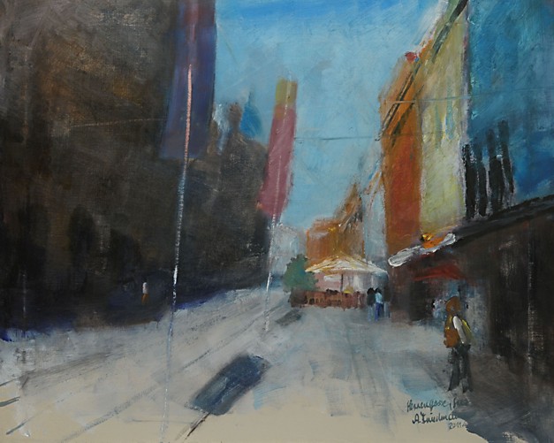 Sonnenschein in der Grazer Herrengasse