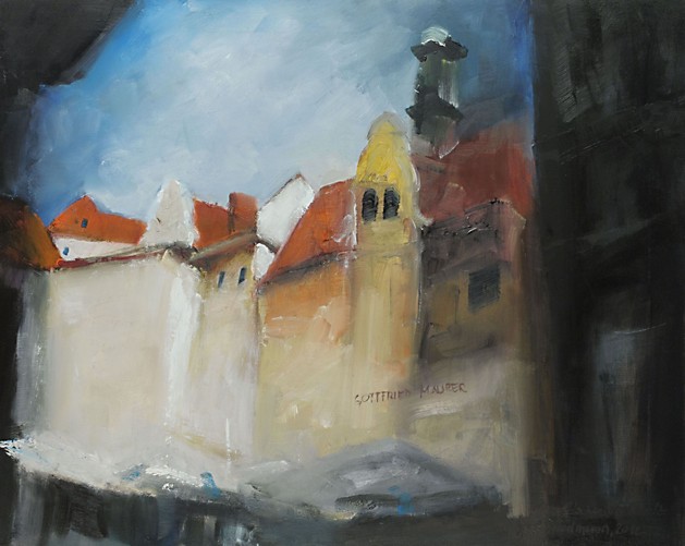 Im Dachausbau des Hauses Glockenspielplatz Nr. 4 erklingt das Glockenspiel